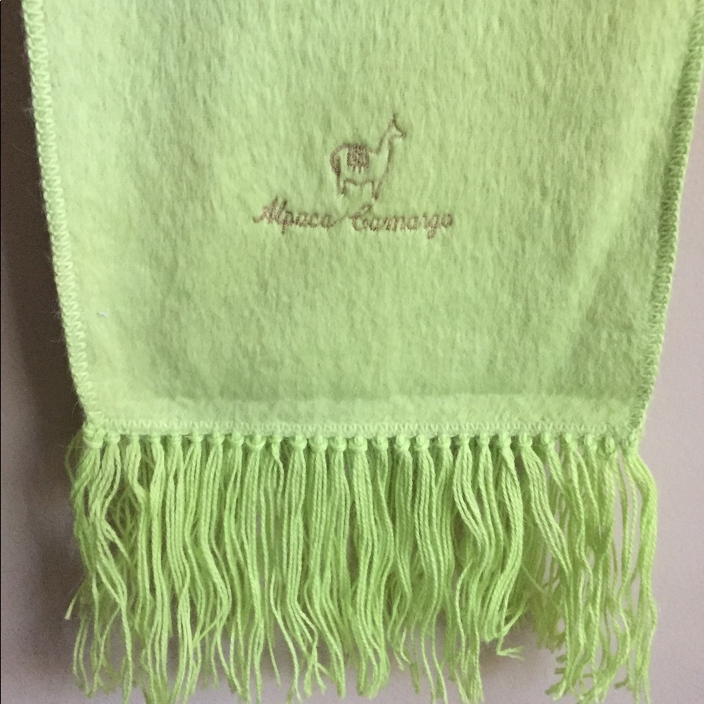 Light Green Scarf